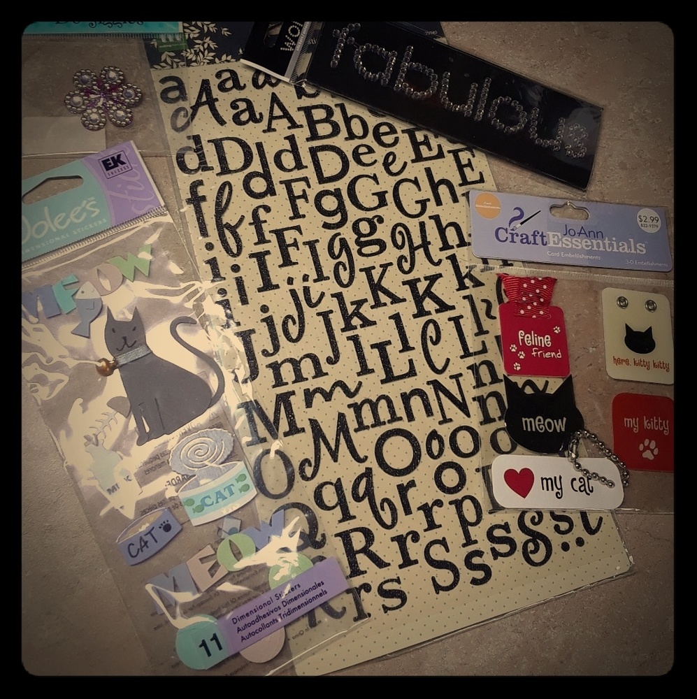 Feline Friend - Scrapbooking!